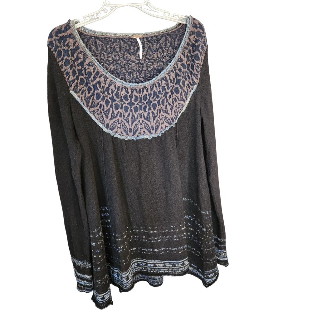 Free People womens' sweater, wool/angora blend, medium